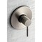 Kingston Brass Pressure Balance Valve Trim Only W/out Shower & Tub Spout, Nickel KB8698DLLST - alternate 4